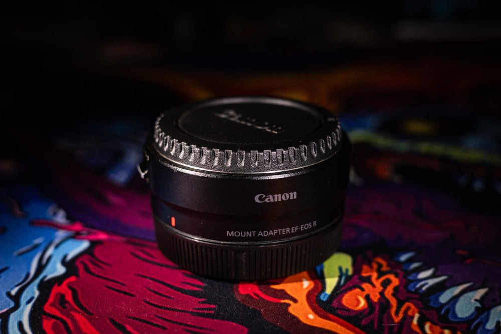 Canon EOS R + 50mm f 1.8 + EF-EOS R адаптер + аксесоари
