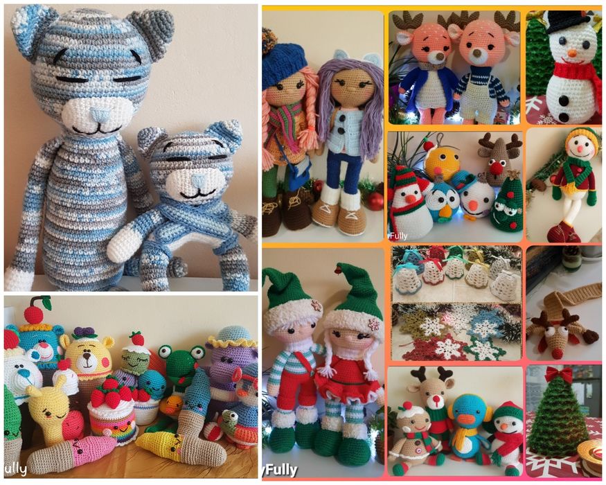 Плетени на една кука играчки