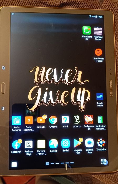 Samsung tabletă 10,5" seria S8-T800 Super.Amoled culori vii