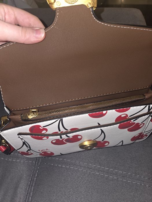 Чанта coach череши