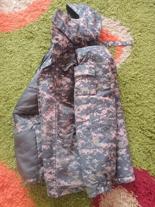 Военный бушлат с брюками