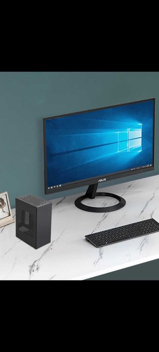 Sistem Mini PC Gaming ITX Ryzen 5 PRO 4650GE + RTX 5050 8GB | La Comandă