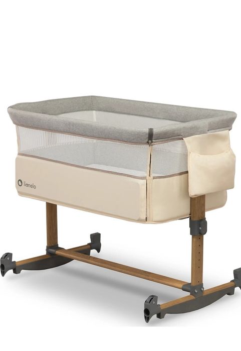 Vând pătut co-sleeper cu sistem de legănare
