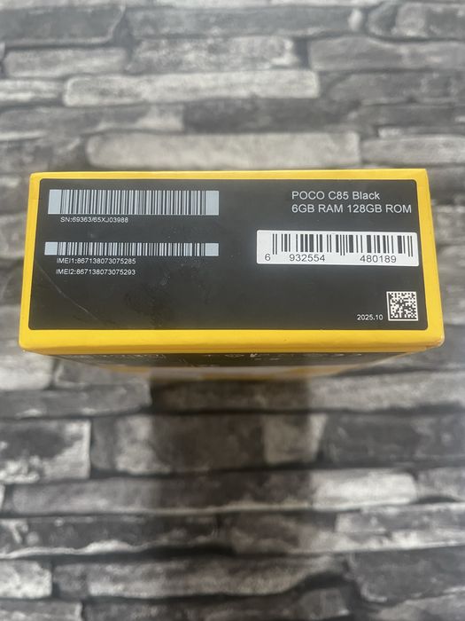 Telefon mobil Poco C85*128GB*6GB*Black*FACTURA*GARANTIE