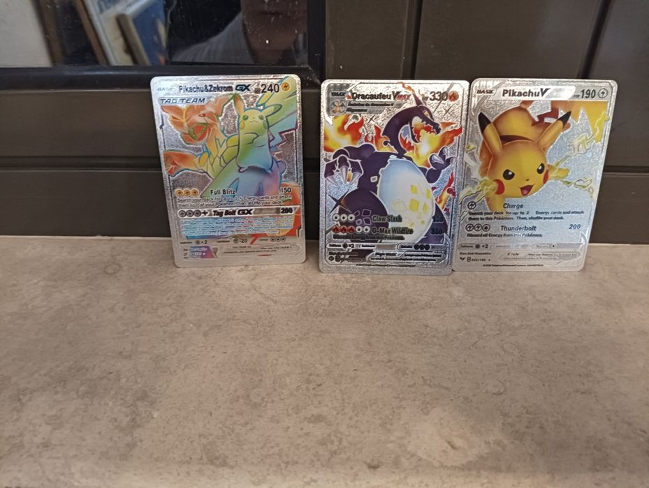 Разнообразие от сребърни карти на Покемон Pokémon cards ЧАСТ 5