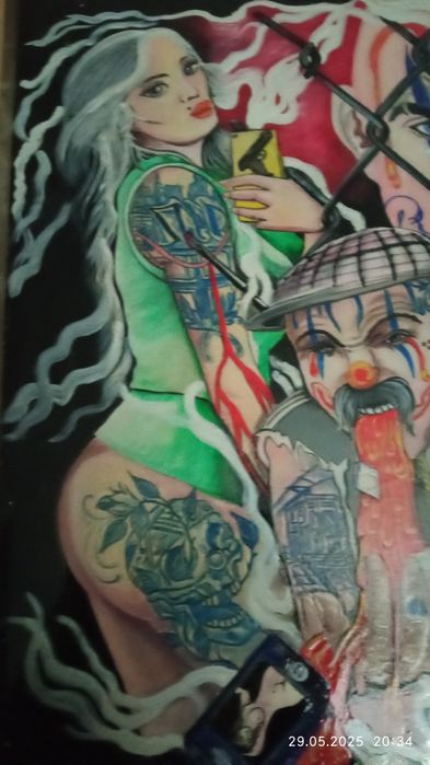 Нарды резные в сборе