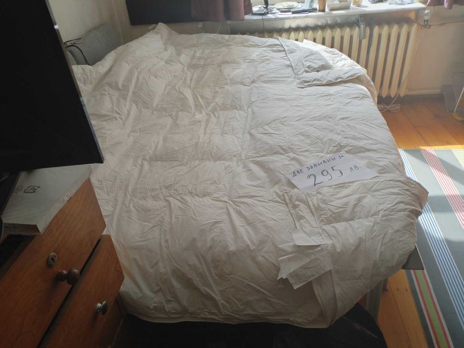 Две завивки от естествен гъши пух (лятна и зимна)