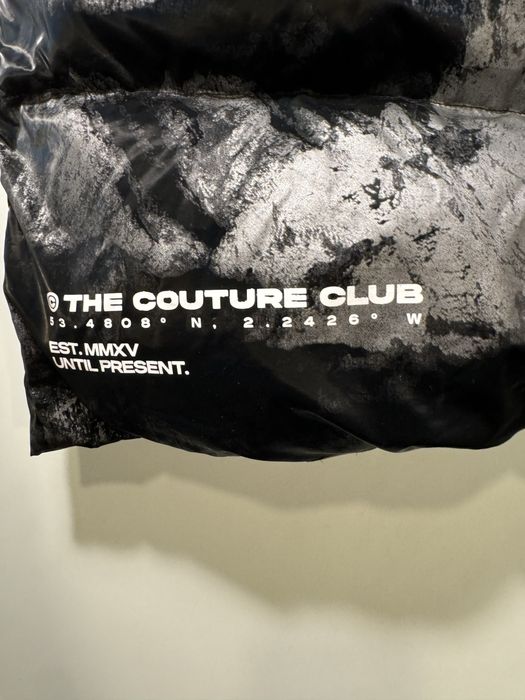 Geaca de puf Couture Club cu gluga