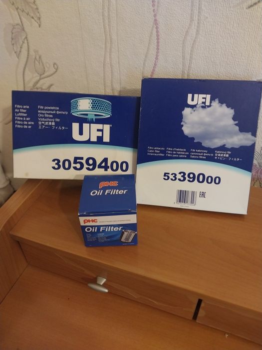 KIA RIO  2015 г.набор фильтров