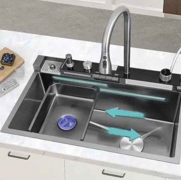 Chiuveta multifunctionala accesorii incluse afisaj temperatura 750x460