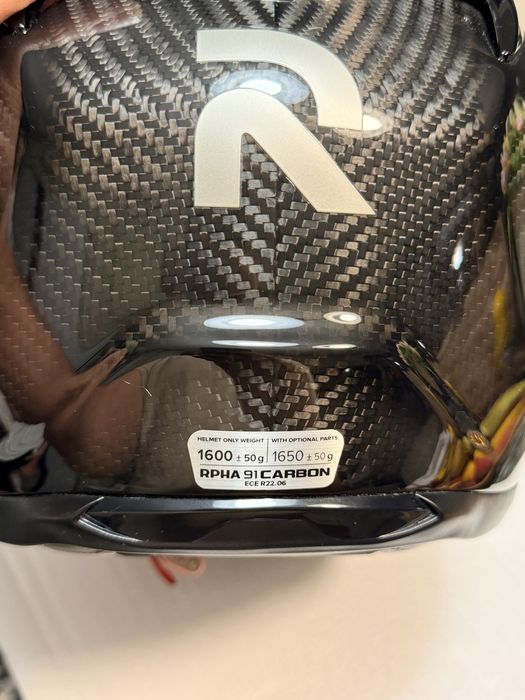 Cască moto modulară HJC RPHA 91 Carbon, mărimea S – ca nouă
