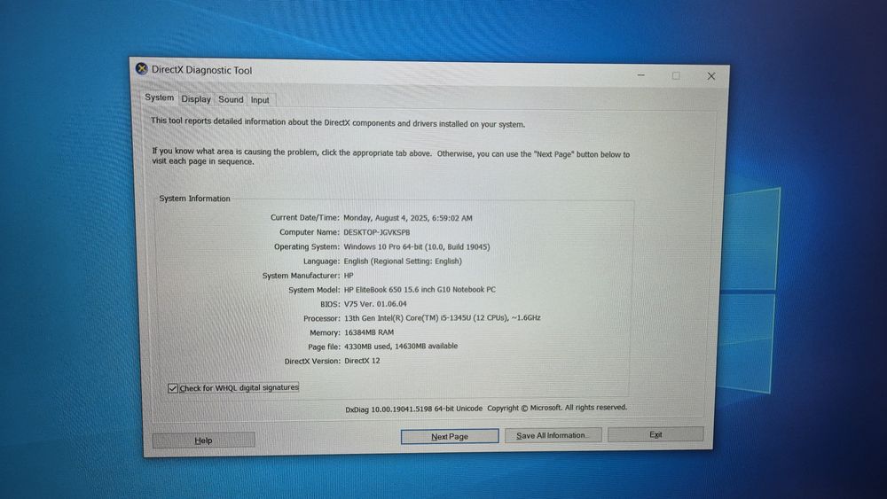 Laptop HP EliteBook 650 G10 ca nou