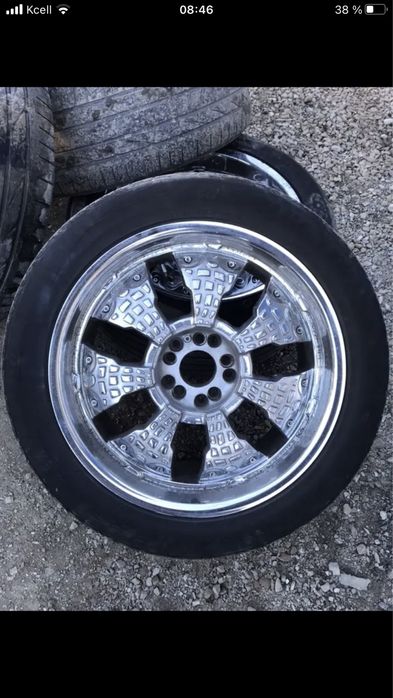 Пролам лиски на Porshe Cayenne R17