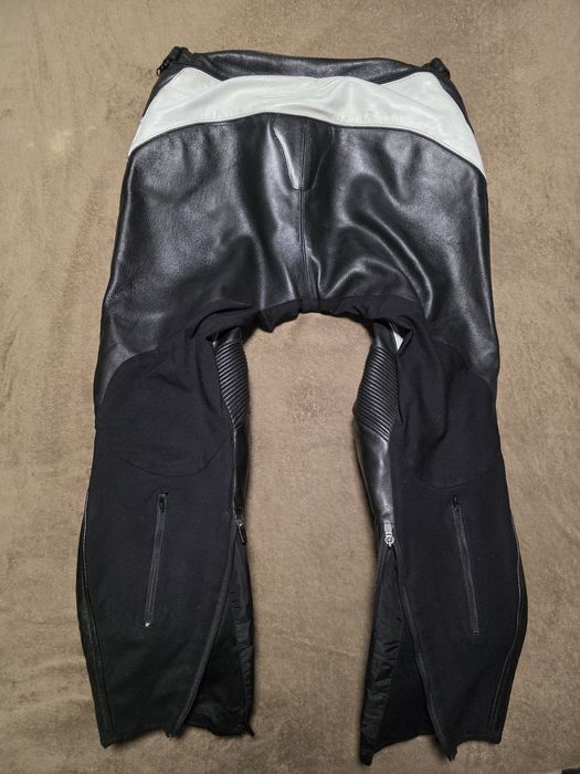 Pantaloni moto Alpinestars piele marimea 52