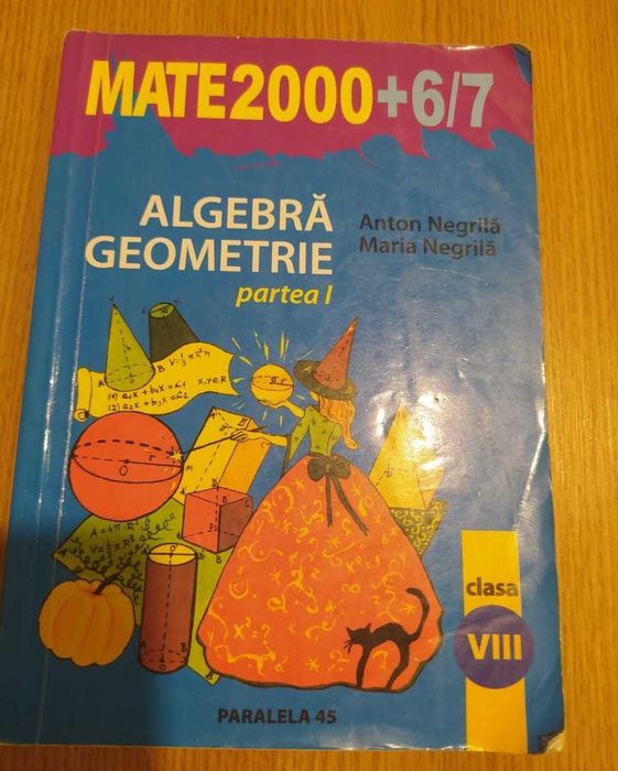 Set cărți și manuale matematică