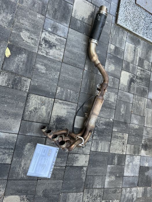 Suzuki gsr 750 galerie evacuare toba completa ixil carbon