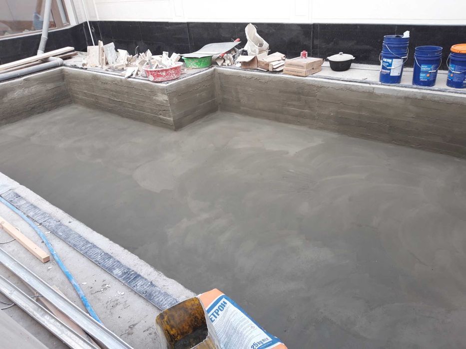 Профессиональное строительство бассейнов под ключ а также обслуживание