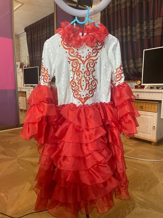 детское казахское платье