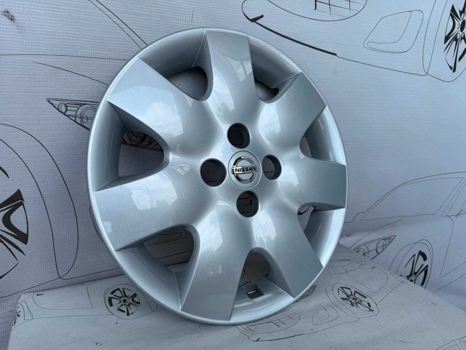 Capac Roată R15 Gri Argintiu Nissan Micra 40315AX700 2004 / [2003-2007] / (4B2)
