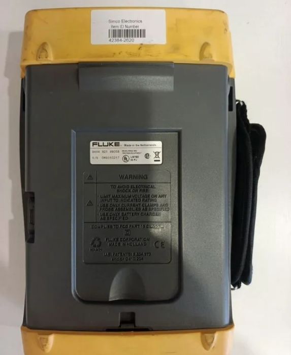 Fluke 199c осциллограф