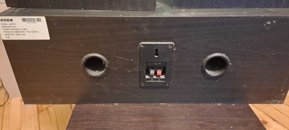 Съраунд и център колони