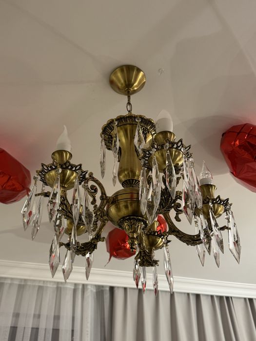 Люстра хрустальная