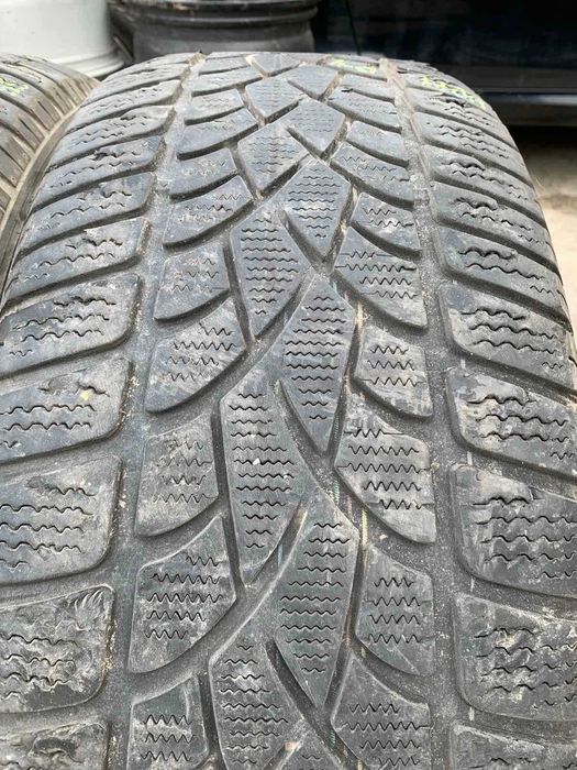 4 бр Зимни Гуми Dunlop 245/50 R18 DOT 2510 грайфер 4мм ном 13