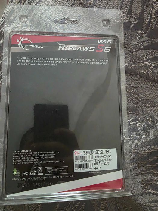 G skill 64gb 2×32 6000 DDR5 rgbsiz