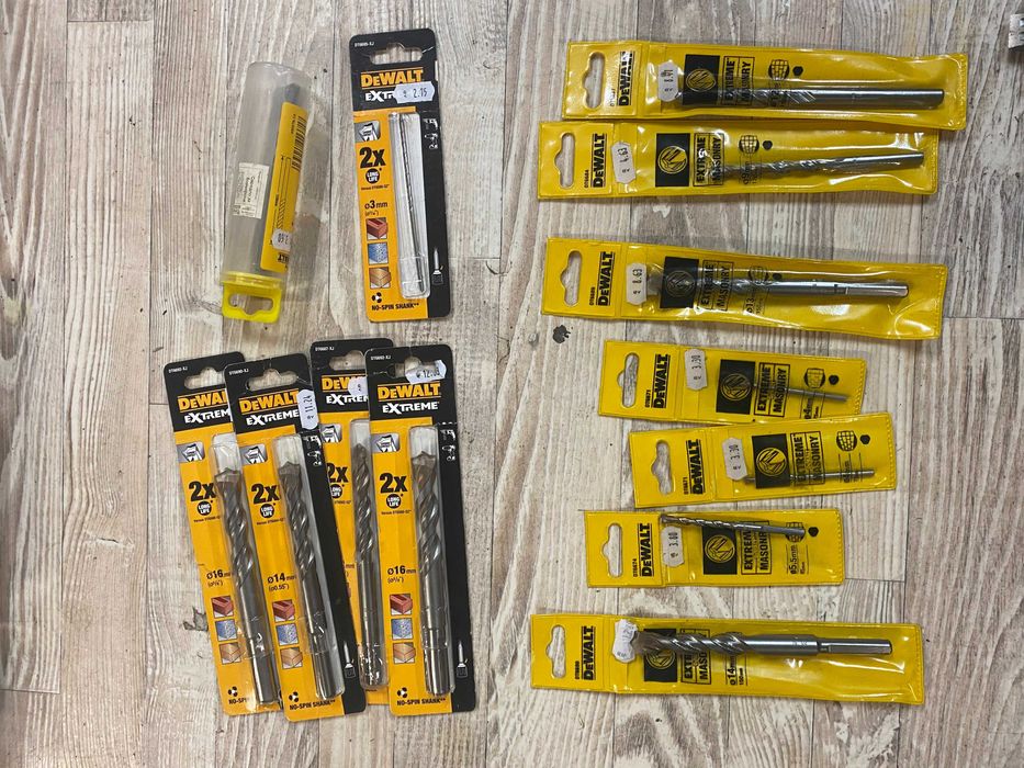 Свредло за бетон XLR, SDS+ DEWALT от ø 6x110x50 до ø 26x450x400