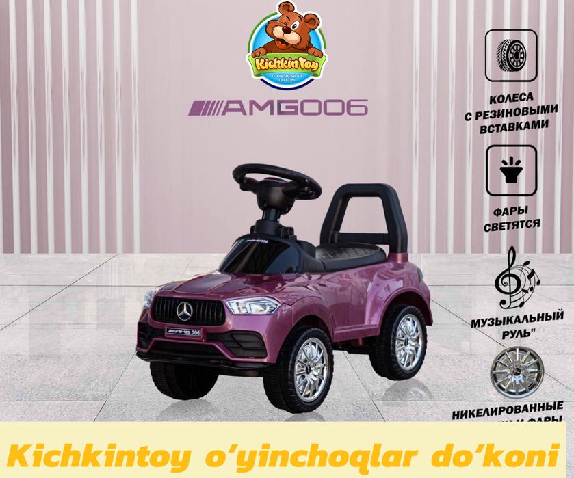 Детский машина Толокар Самокат Bolalar mashinasi Tolokar Mers Samokat
