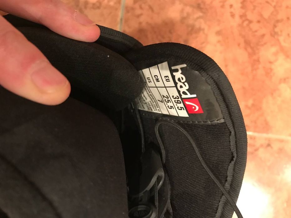 Ботинки для сноуборда новые Head. BOA. Размер 39,5. 25,5 см. 150уе