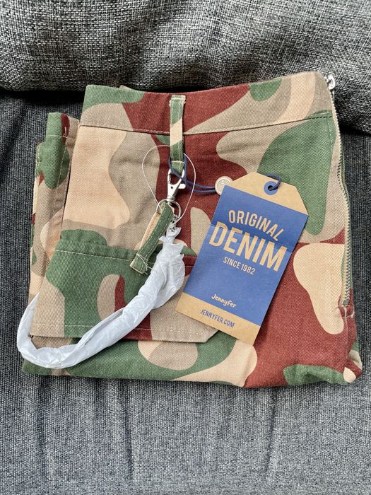 Fusta denim, Army, Jennyfer, S/36