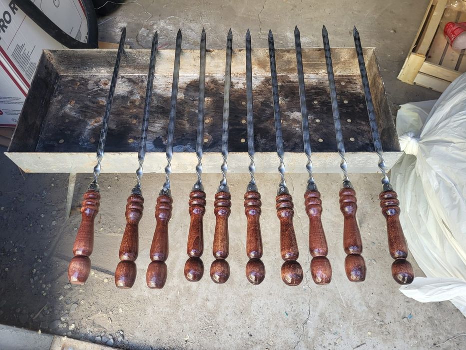 Мангал шампуры 12шт