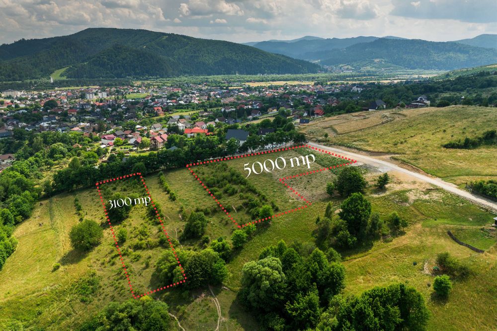 Teren de vanzare cu vedere panoramica