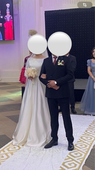 Свадебное платье от HELENA NABOKINA