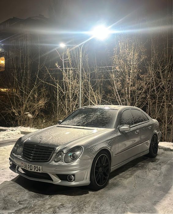 Диффузор и губы Мерседес 211 амг 6.3