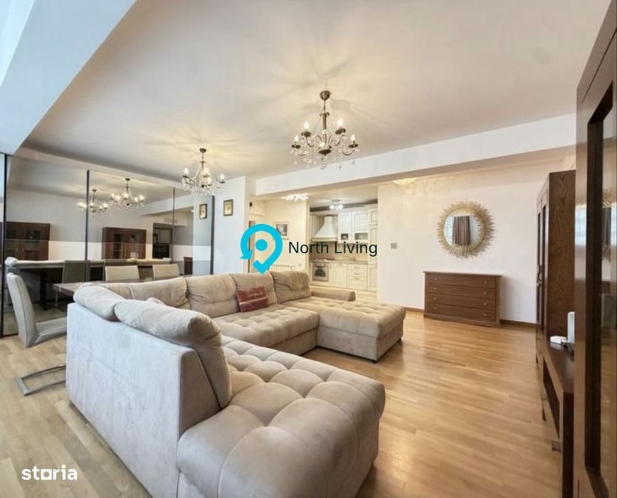 3 camere lux Kiseleff + parcare subterana