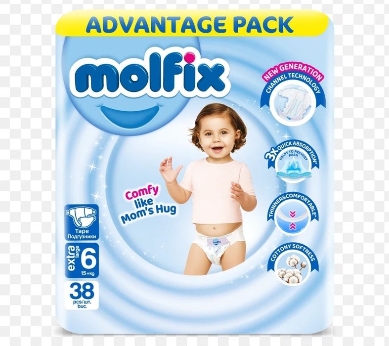 Памперсы Молфикс 6ка