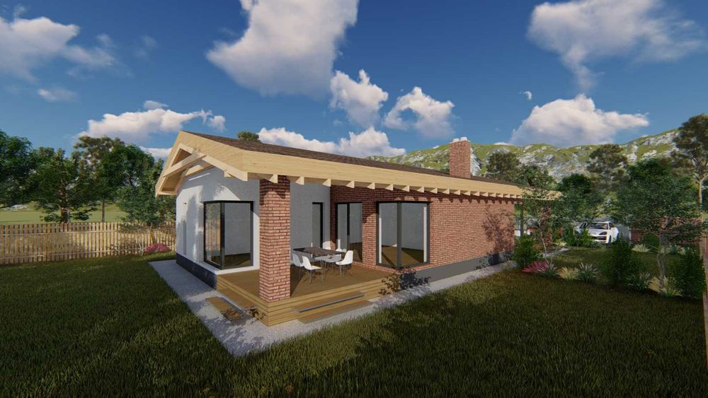 ECO-Duplex la Gri in Râşnov-Glăjerie - Vedere Panoramică
