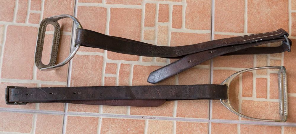 Șa de colecție din piele naturală, anii 1930 Sibiu.