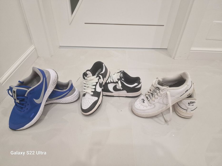 Nike revolution , Nike air force 1 , Nike