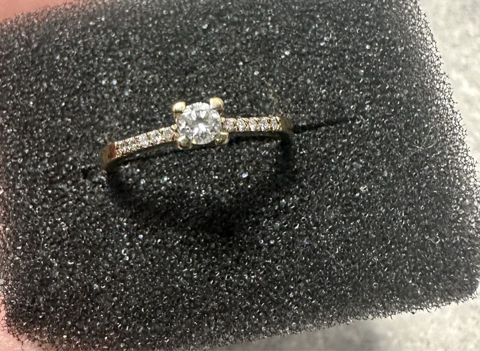 Vand inel Aur cu diamante