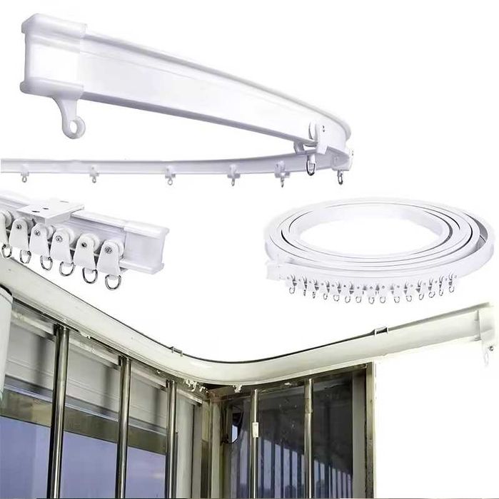 sina flexibila perdea draperie lungime 2 m nou