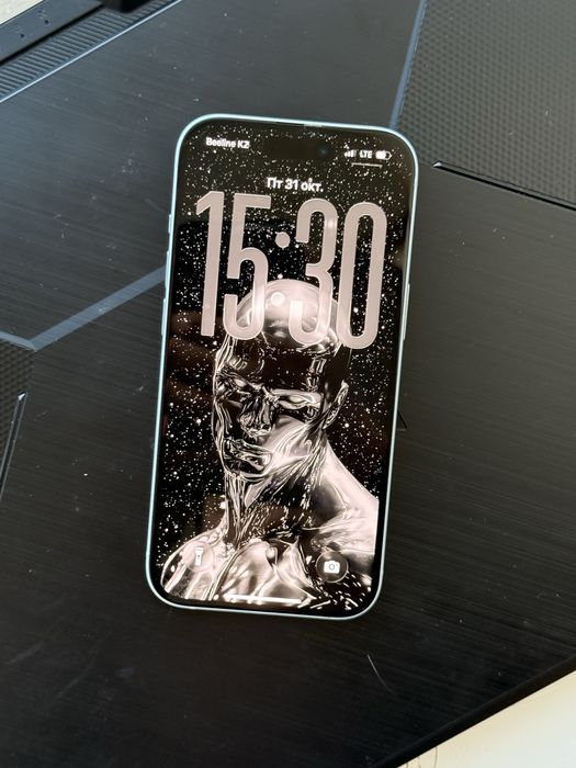 iPhone 15, 128GB, Небесно-голубой