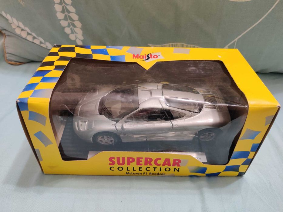 Метална количка Mclaren F1 Maisto Supercar collection 1/24