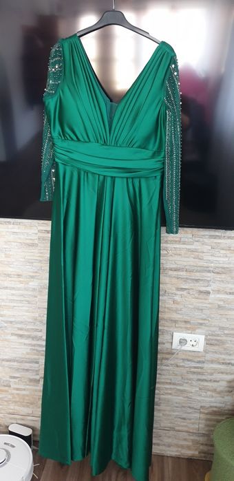 Rochie de seară verde