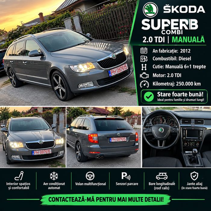 Vând Skoda Superb