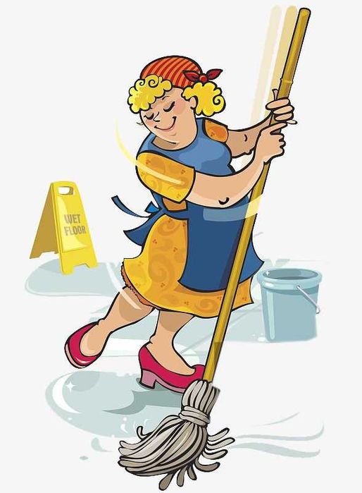 Почистване на офиси и жилищни входове.