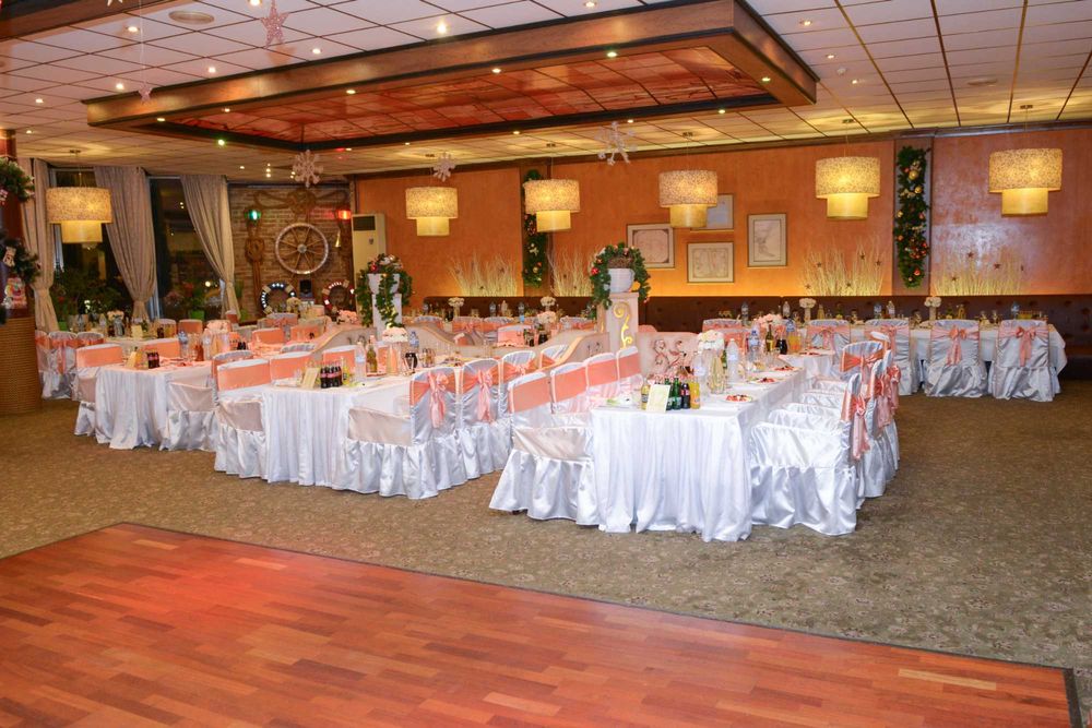 Калъфи за столове с подлакътници от бял сатен