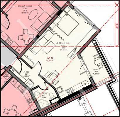 Двустаен апартамент в Поморие 777 - 23260 -2